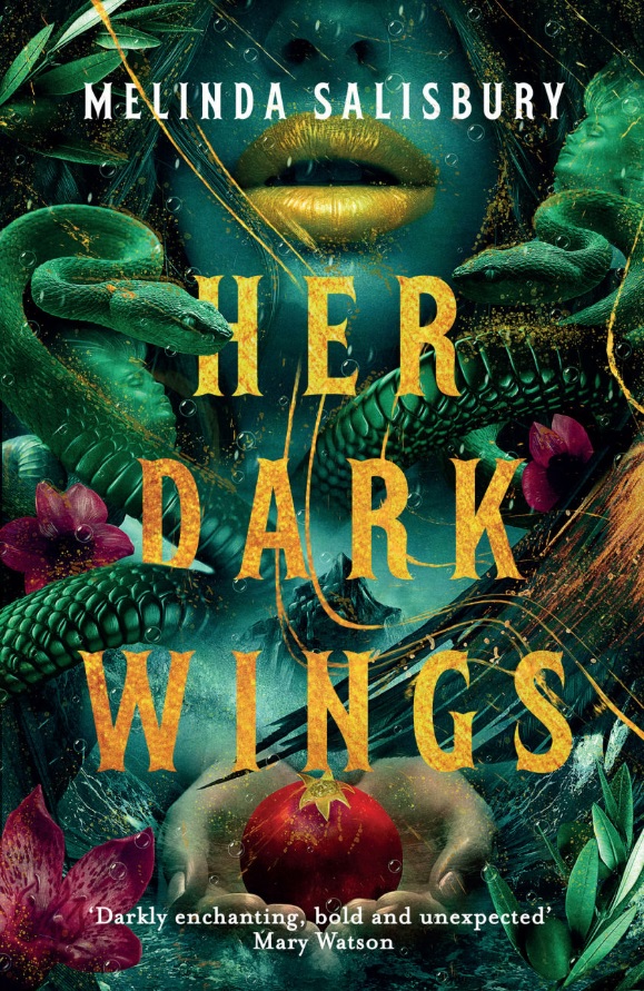 YA Review - Her Dark Wings - Paperback cover image